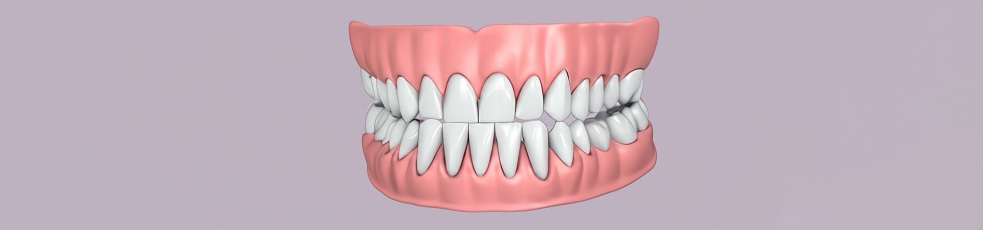 Perfect healthy teeth.
